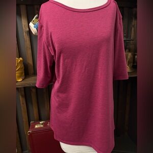 Lularoe Tee Heather Pink
